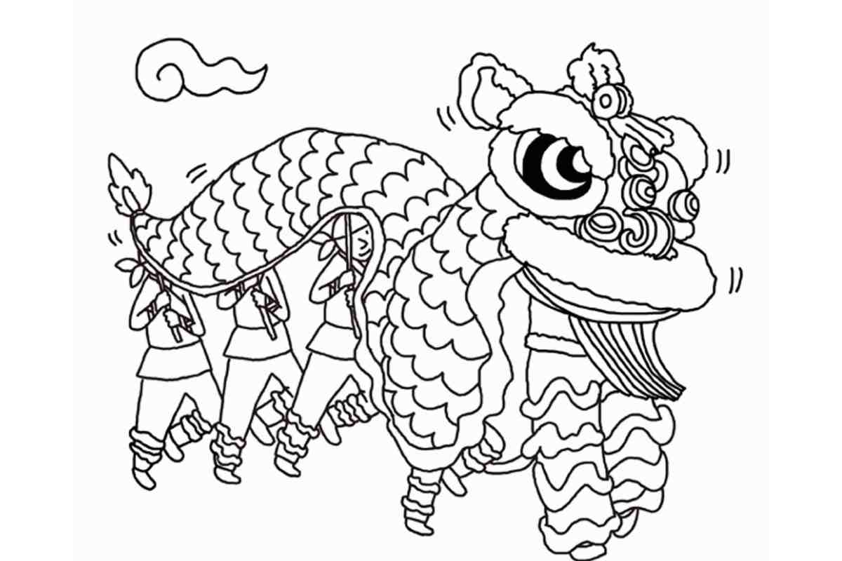 12 fun chinese new year colouring pages for kids